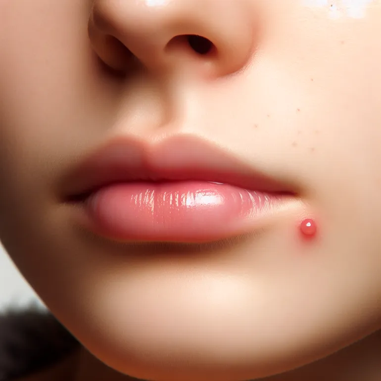 Прыщ над верхней губой: причины, лечение и профилактика