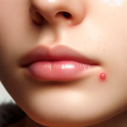 Прыщ над верхней губой: причины, лечение и профилактика